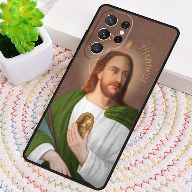 San Judas TPU Phone Case For Samsung Galaxy note 10 pro S26 S25 S24 S23 S22 Ultra Plus S21 FE S20 Shockproof Cover
