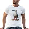 Redfooted Booby Or  In Hawaiian Tshirt Fashion Casual Short Sleeve Tshirt