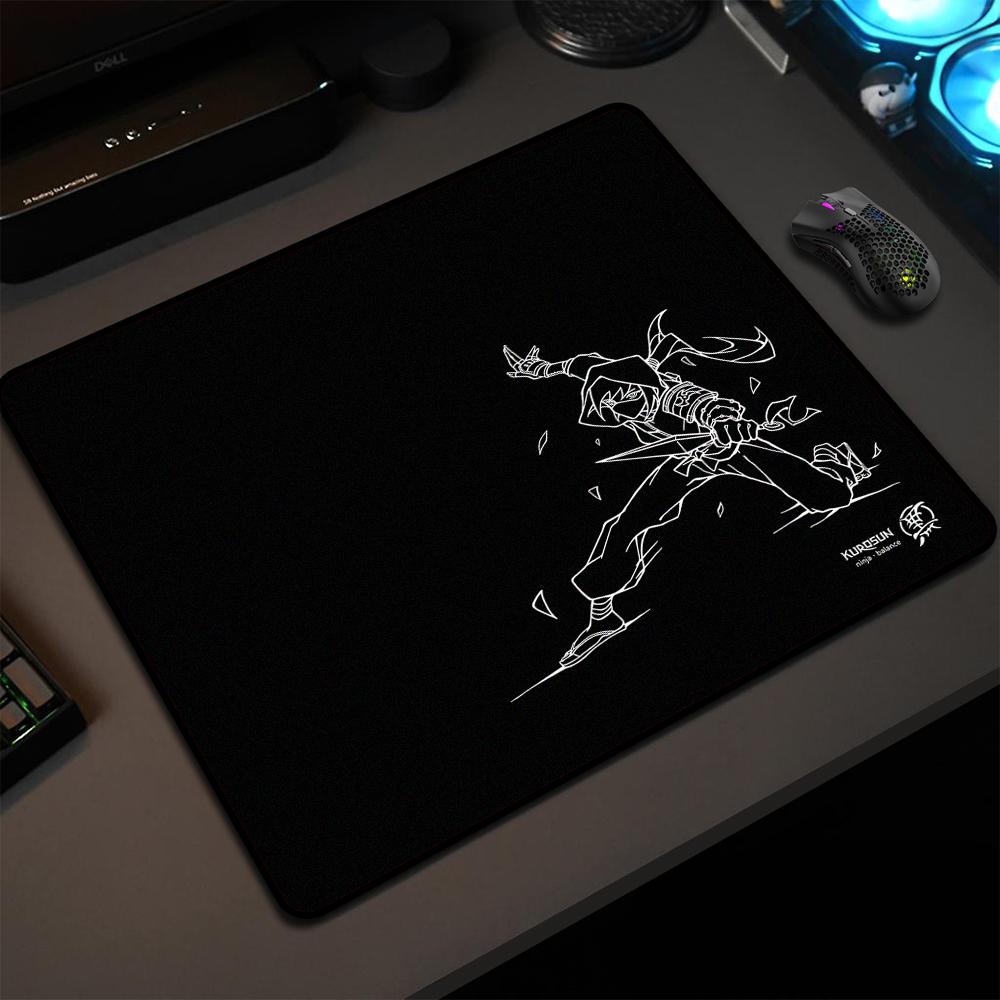 Kurosun Samurai Balance Herní podložka pod myš Gamer Profesionální E-sportovní podložka pod myš Vysoce elastická Protiskluzová spodní strana Prémiová podložka pod myš