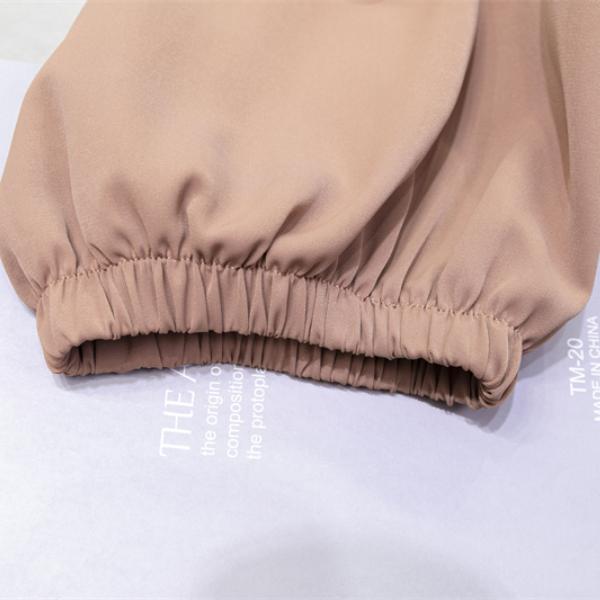 Muslim Abaya One-piece Prayer Dress Hooded Smocking Sleeve Islamic Clothing Women Jilbab Dubai Saudi Black Robe Turkish Modesty