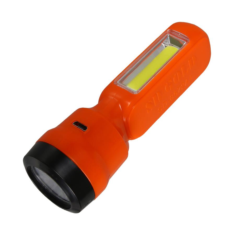 Mini Portable LED Flashlights Keychain USB Rechargeable Flashlight Pocket COB Torches Outdoor Emergency Lighting Floodlight