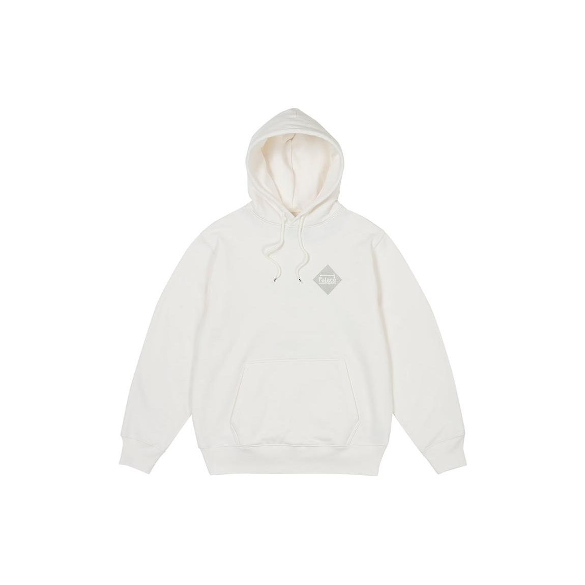 Palace Hardware Hood White Unisex Tops P25HD012 L