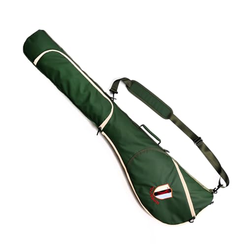 TOURBON Golf Bag Sunday Carry Golf Club Holder Case for Driving Range, Mini Course, Practice, Lightweight, Travel, Unisex (Green)