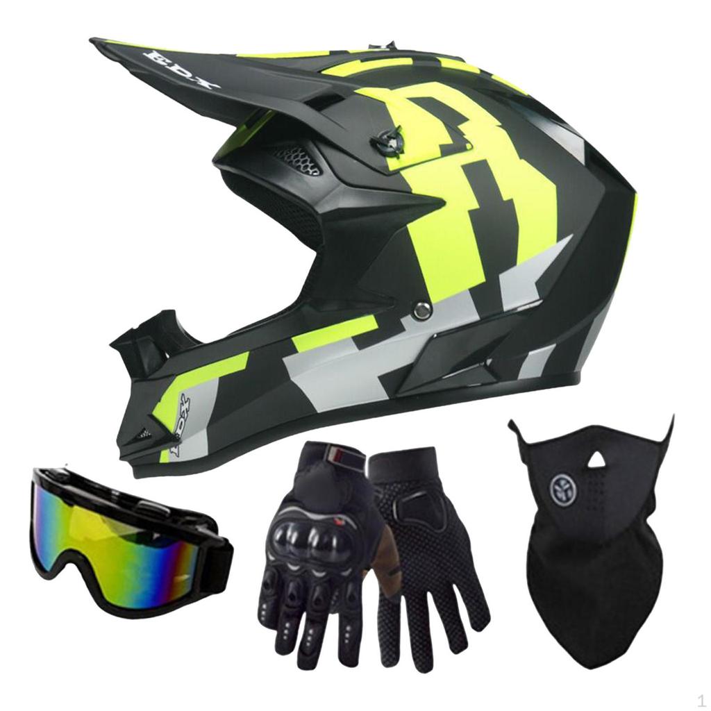 Full Face Bike Helmet Shockproof Impact Resistant Accessories Cycling