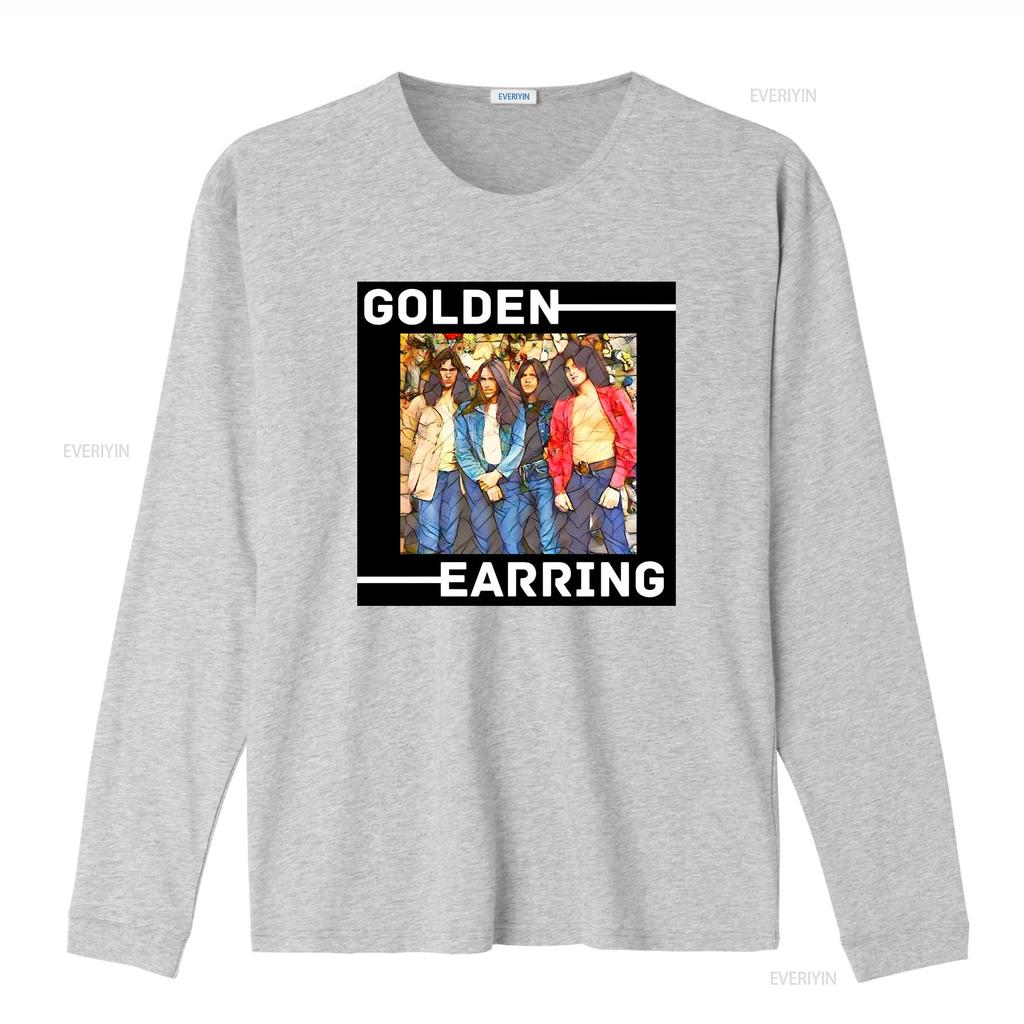 BEST TO BUY Dark Retro Golden Earring Classic Dutch T Shirt S 5XL Vintage Washed Stretched Soft Homme Slightly Unisex