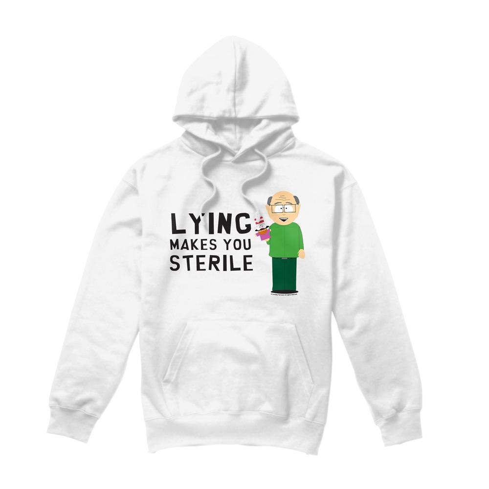 South Park Mens Lying Makes You Sterile Hoodie
