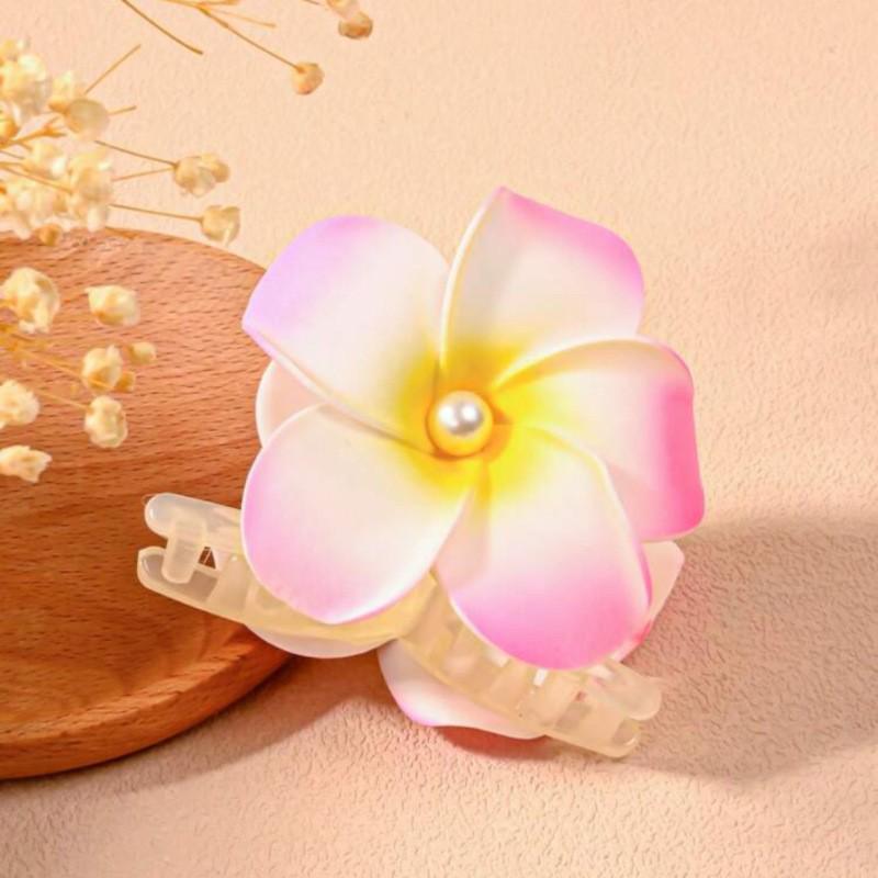 Egg Flower Claw Clip: 2026 High-End Women's Hair Accessory for Updos