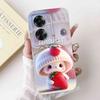 For Oppo Reno11 F 5G CPH2603 Case Cute Cartoon Printed Cherries Soft Silicone Cover For Oppo F25 Pro 5G 6.7" Phone Cases Coque