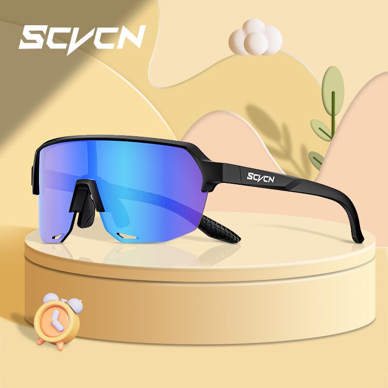 

SCVCN Kids Sports Cycling Sunglasses Boys Girls Outdoor Bike Eyewear Child Camping Goggles MTB Fishing Bicycle Glasses UV400