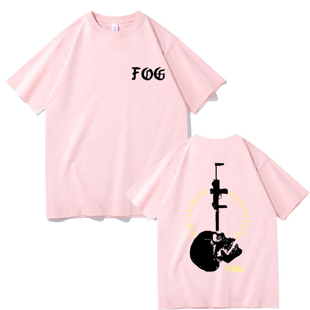 Vintage Fog Forward Observations Group Print T-Shirt Skelett Grafik T-Shirts Herren Oversized T-Shirt Herren Gothic Rock Kleidung