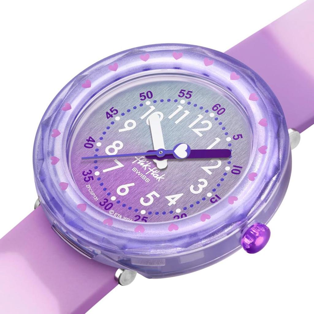 Swatch Flik Flak FUZE IN PURPLE FCSP131 Purple Watch Girls'