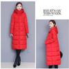 Women's Mid-length Cotton Coats, Winter Coats, Plus Size Coats, Mother's Clothes, Thickened, Long Over-the-knee Coats