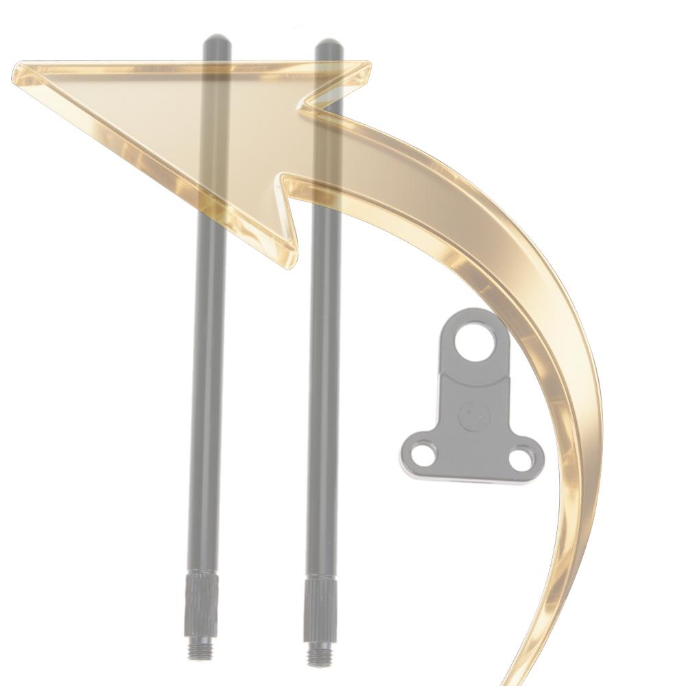 Карповая рыбалка Алюминиевый сплав Стойки-рогатки Черные для сигнализаторов поклевки Ветрозащитные China Mainland