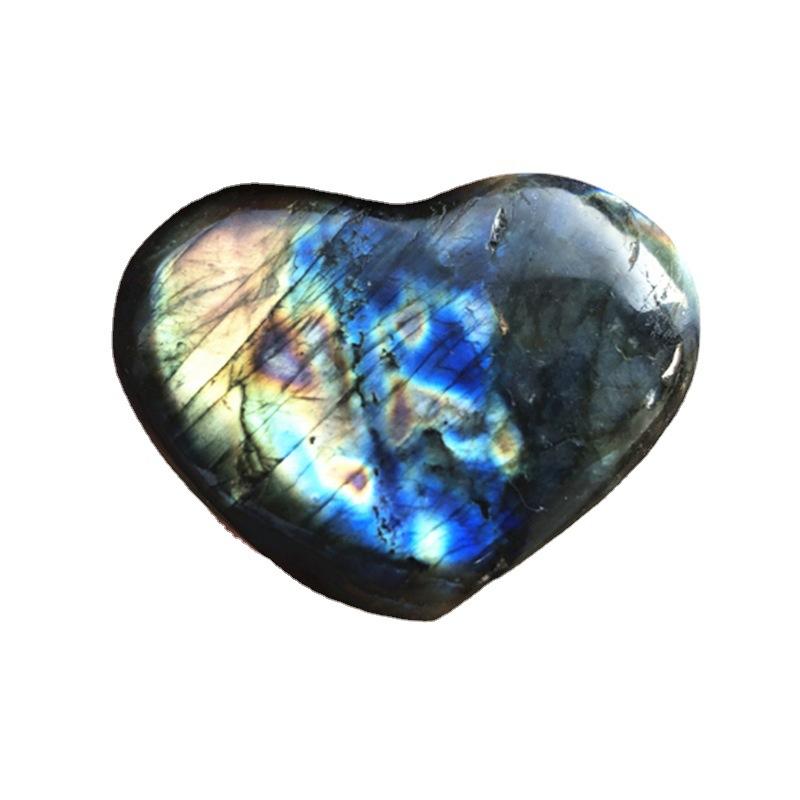 

Ручка из лунного камня в форме сердца Украшение для дома Украшение интерьера 3-4cm