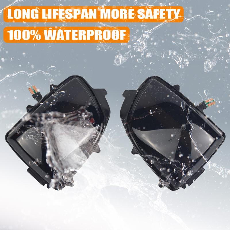 Rearview Dynamic Turn Signal Light For Volvo XC90 2007-2014 XC70 2008-2012 Front Door Wing Rear View Side Mirror Lamp Indicator