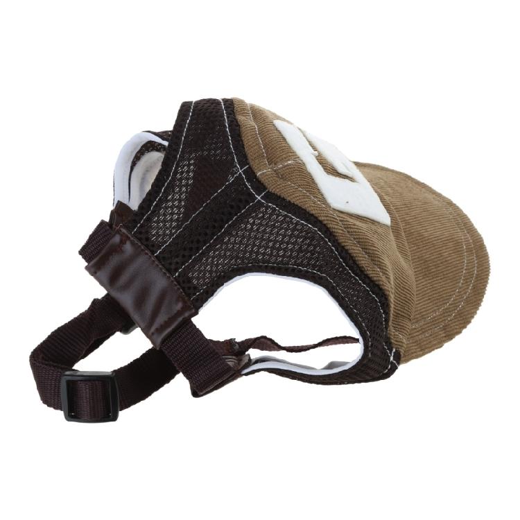 Dog Hat Dog Sun Hat Dog Baseball Cap with Ear Holes Adjustable Chin Strap Buckle