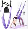 Leg Stretcher Strap, Stretching Equipment With Door Anchor Flexibility Trainer Backbend Assist For Dance Aerial Yoga Ballet Leg