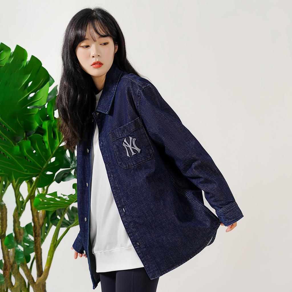 New MLB New York Yankees Shirt Unisex Dark Marine Blue 3ADRU0124-50NYD