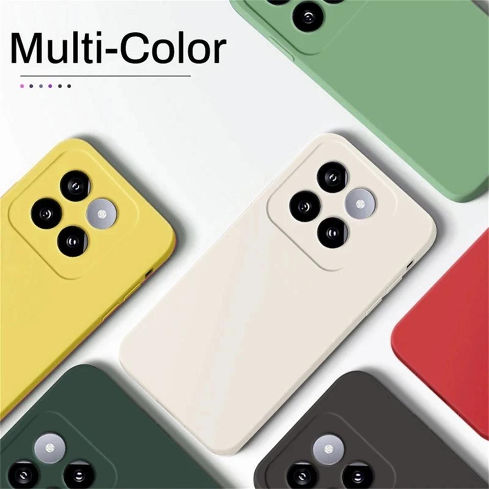 Original Liquid Silicone Camera Protector Case For Xiaomi 14T Case Xiaomi 14T Pro Cover Funda Soft Back Cover For Xiaomi 14T