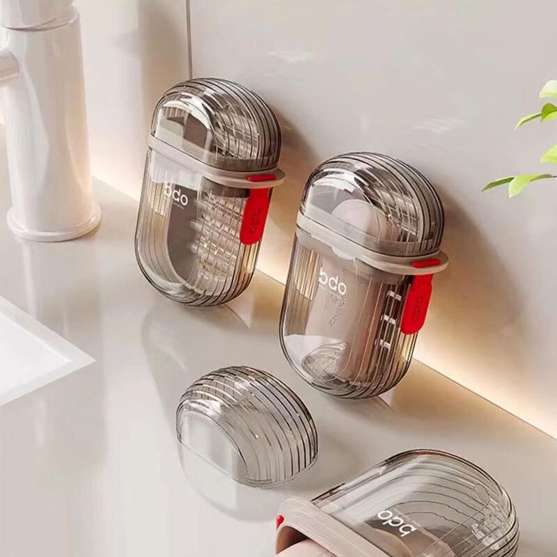 Tragbare Wasserdichte Seifendose mit Griff