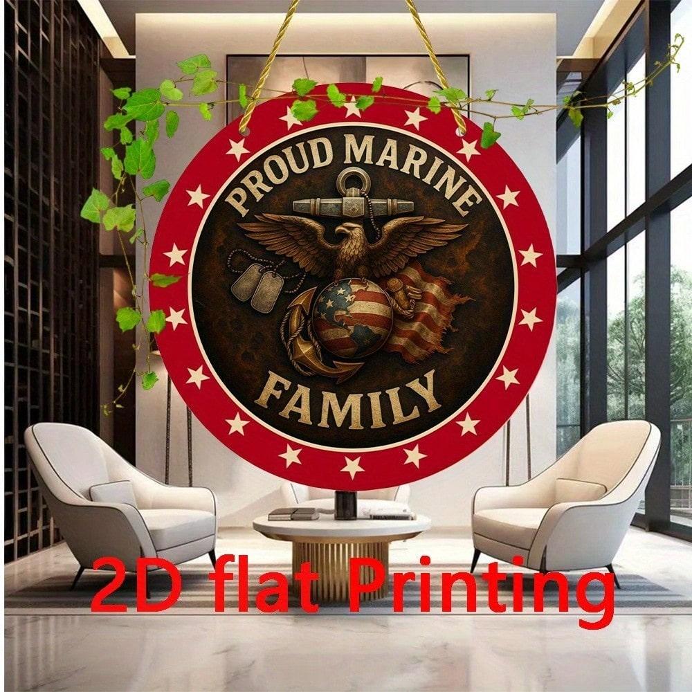 Tin Sign 2D Metal Wall Art Decorative Hanging Accessory Home Decor