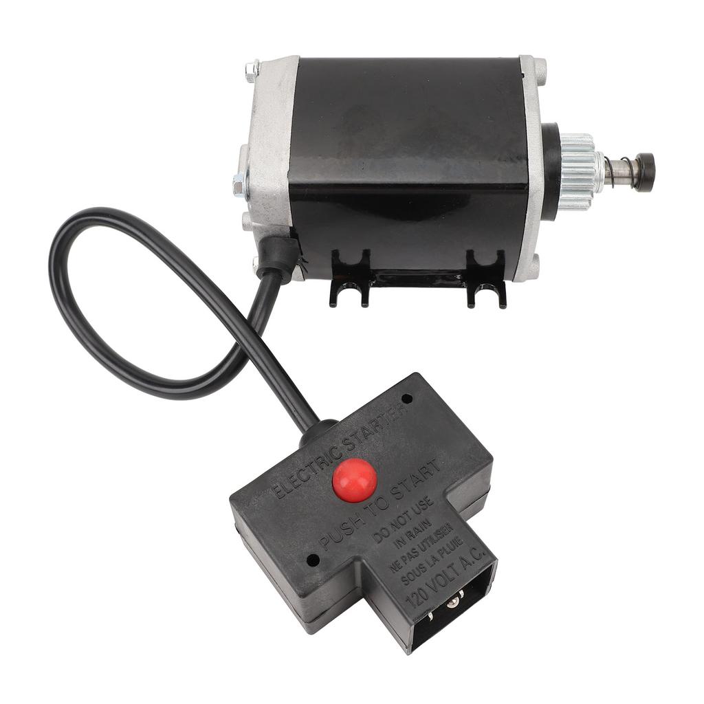 Starter Motor 41022030 16T Enhanced Torsion Excellent Sealing Engine Starter Motor Replacement for Tecumseh 8 10 12 HP