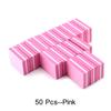10/25/50Pcs Colorful Mini Nail Files Acrylic Nails Double Side 100/180 Grit Emery Boards For Professional Manicure Pedicure Tool