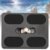 Quick Release Plate Aluminum Alloy 38mm Slot Standard 1/4in Thread Camera Tripod Quick Release Plate for Camera Stabilizer