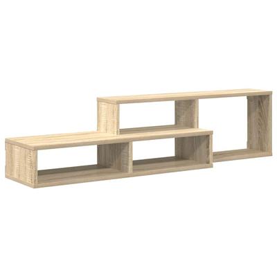Wall Mounted TV Stand 120 X 25 X 28.5 Cm Engineered Wood