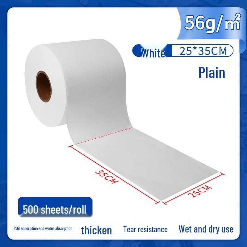 Thickened Industrial Dust-Free Wiping Paper Roll
