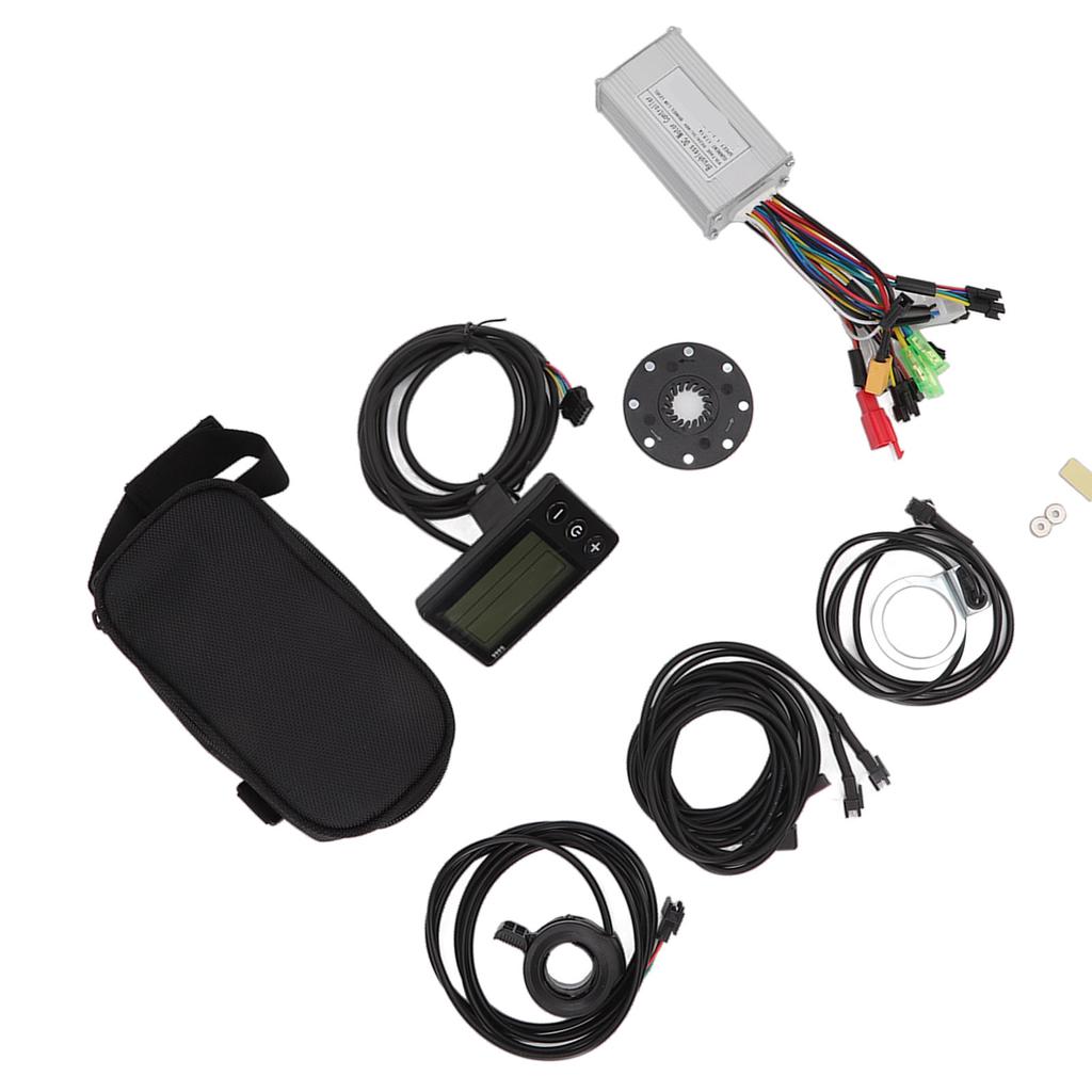 24V/36V/48V 17A 3-Modus-Controller S866 Display-Set mit Leistungssensor 130x Daumengas für 250W/350W Motor