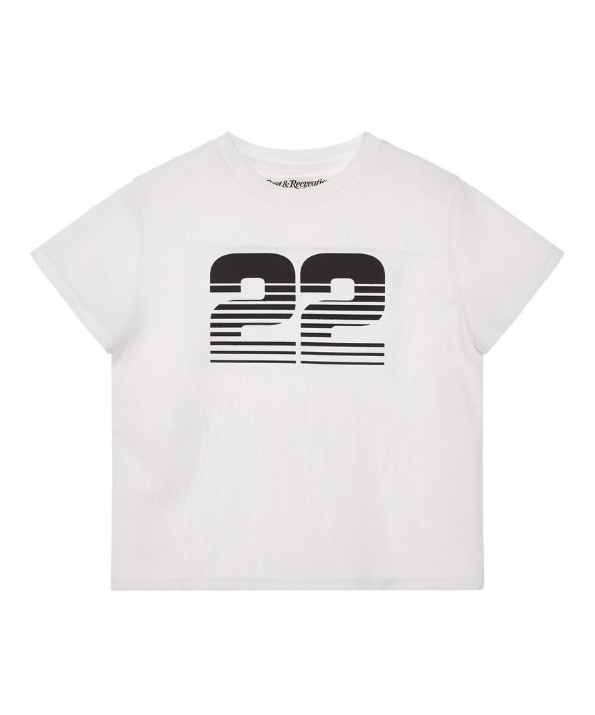 REST&RECREATION 22 Mesh Top - White