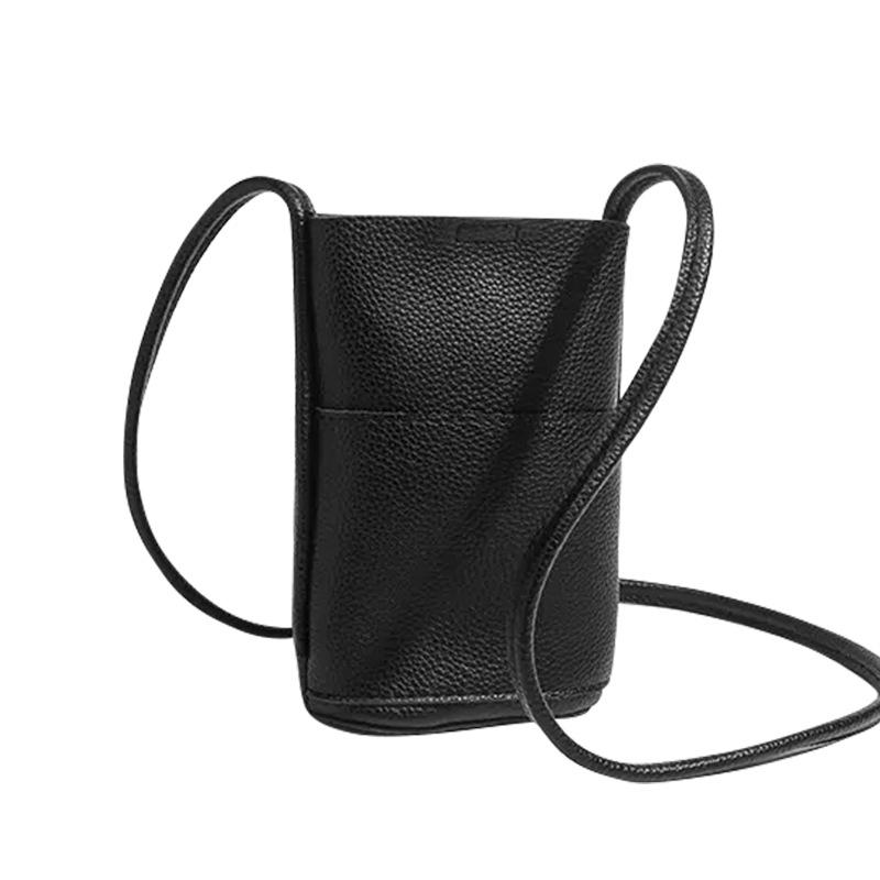 Mobile Phone Bag, Women's Crossbody, New Stylish Small Bag, Summer Vertical Design, Soft Leather, Lightweight Walking and Shopping Mini Bag