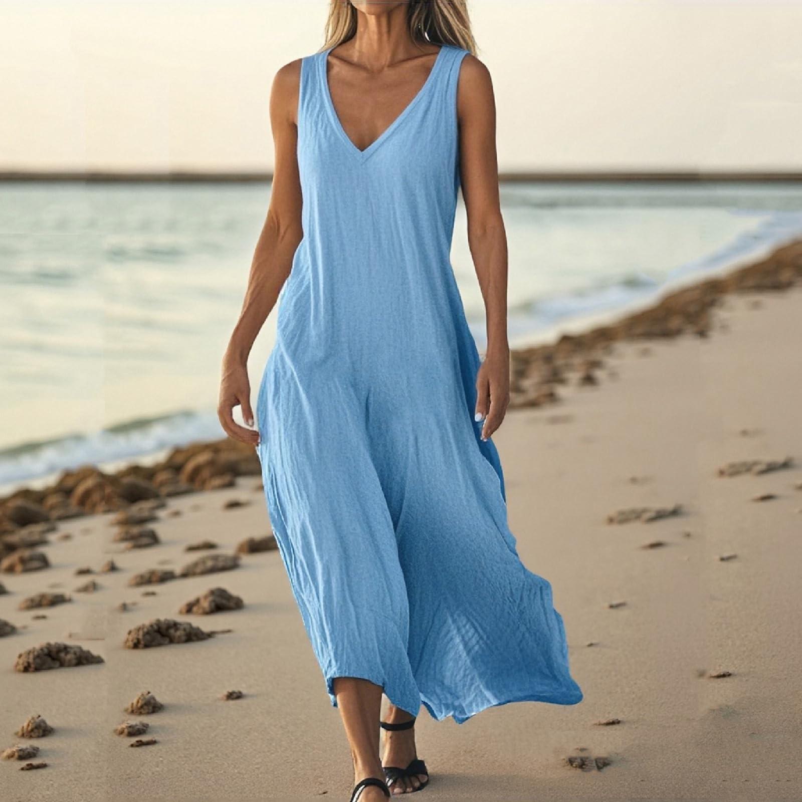 

Women s Solid Color Casual Comfort Dresses L