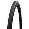 SCHWALBE Lugano 2 Folding Road Tire, 700x25C, Black, Entry-Level Model, for Training