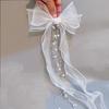 Glinting Bowknot Hair Jewelry Queen Headdress Hair Tie for Pageant Proms Bridal Wedding Bridal Wedding Headwear
