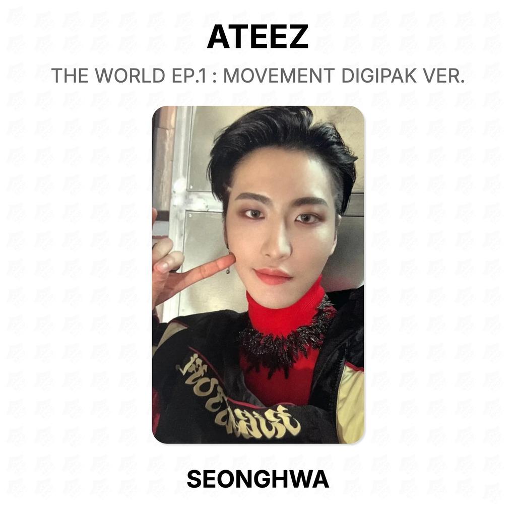 ATEEZ ŚWIAT EP.1 : RUCH DIGIPAK WERSJA. Oficjalna fotokarta