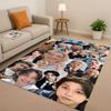 3D Kpop Felix Star Art living Room Non-Slip Area Rug Soft Carpet for Bedroom Playroom and Sofa,Easy Clean Home Decor Doormat