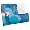 BlueÂ´s Clues To Santa North Pole Silky Letter Supersoft Blanket