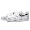 Nike Air Force 1 Slip Resistant, Abrasion Resistant, Lightweight Low Top Skateboard Shoes Men's Black White CW2288-111(Team18-)
