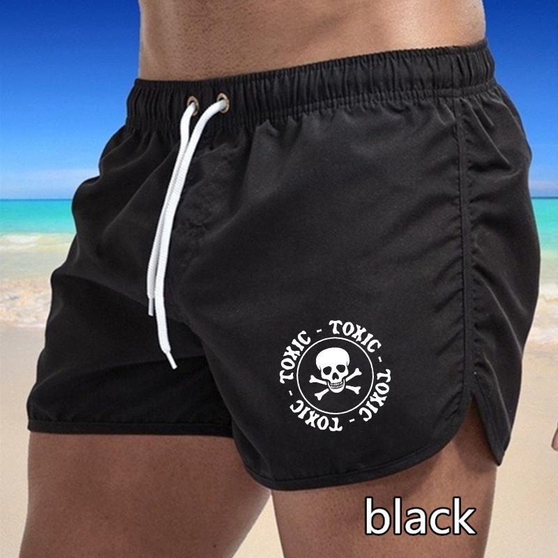 BBK-46 2025 Summer Men's Quick-Drying Swim Trunks Sports Pants Swimwear Beach Shorts Jogging Shorts