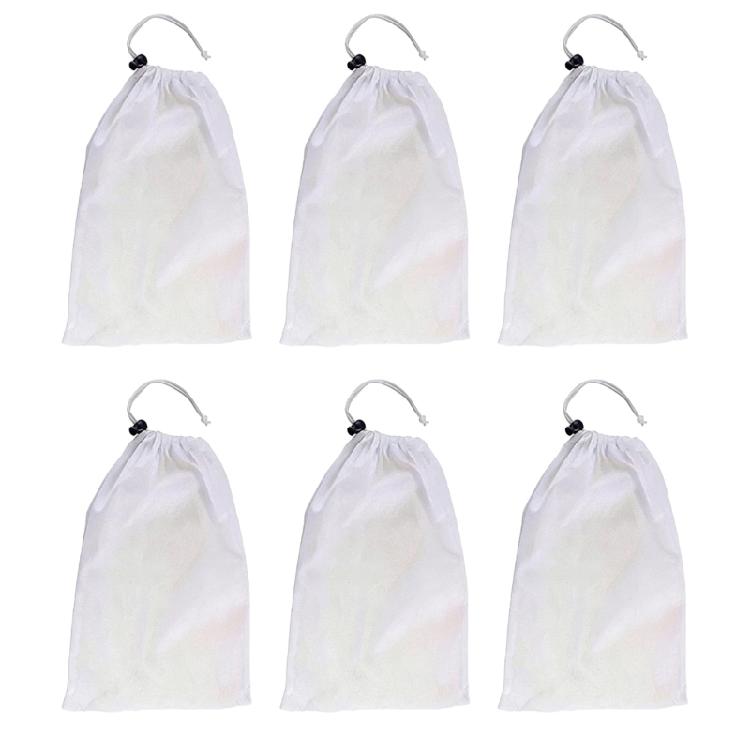 Multipurpose Swimming Pool Leaves Cleaner Bag with Locking Cord Pool Leaves Vacuum Net Bag for Pools Pond Aquariums