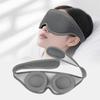 Best Reusable 3D Blackout Breathable Sleep Mask Velcro Strap for Eyelash Extensions Knit Technique Travel Size Regular