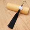 1Pcs Lotus Tassels Jade Beads Tassel Ancient Chinese Style Knot Tassels Pendant New Silk Tassels