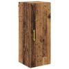 Highboard 2 pcs Reclaimed Wood Wood Based Material