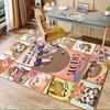 1pc Sloths,Inspirational Quotes,Cute Art Office Carpet Soft Polyester Entrance Carpet Washable Non s