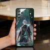 Alhaitham Genshin Impact Soft Silicone Black Cover Phone Case For Samsung Galaxy A73,A72,A71,A70,A53,A52,A51