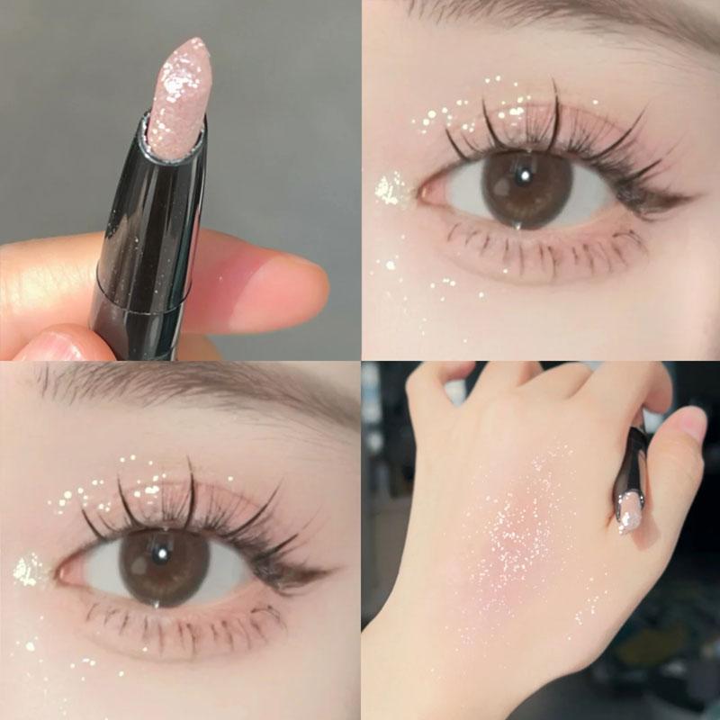 HERORANGE glittering, clear, explosive, broken diamond, ice, silkworm laying pen, eye shadow stick, pearl price