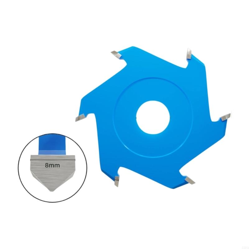 6/8/12 Teeth Sloting Cutter Carving Disc Knife Grinder Flat Door Shaper Cutter Wheel Rotary Milling Cutter