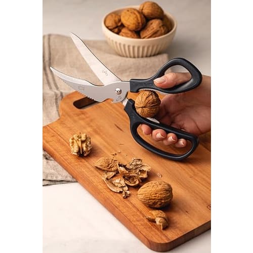 TRAMONTINA Professional Universal Kitchen Scissors (Cooking Scissors), 24cm, Super Colt, Dishwasher Safe